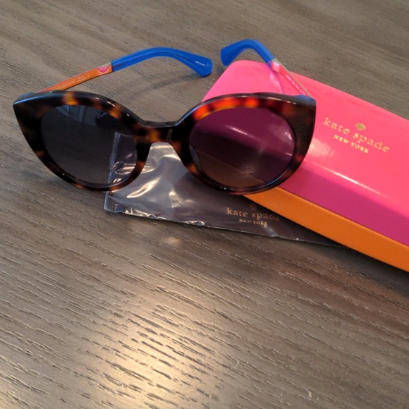 NEW Kate Spade Norina 50mm Cat Eye Sunglasses - Picture 5 of 12